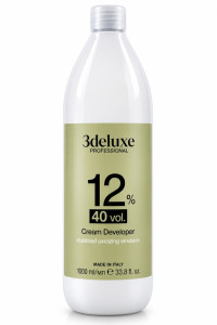 Окислитель 3DeLuxe Professional Cream Developer 12%, 1000 мл.