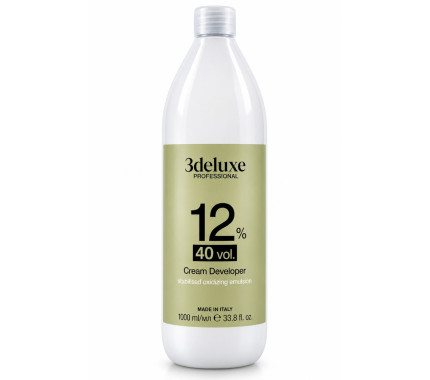 Окислювач 3DeLuxe Professional Cream Developer 12% 1000 мл.