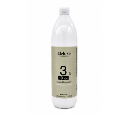 Окислитель 3DeLuxe Professional Cream Developer 3%, 1000 мл. Окислитель 3DeLuxe Professional Cream Developer 3%, 1000 мл.