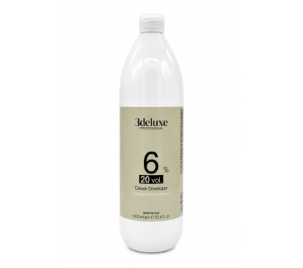 Окислювач 3DeLuxe Professional Cream Developer 6%, 1000мл.