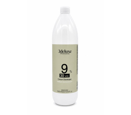 Окислитель 3DeLuxe Professional Cream Developer 9%, 1000 мл. Окислитель 3DeLuxe Professional Cream Developer 9%, 1000 мл.