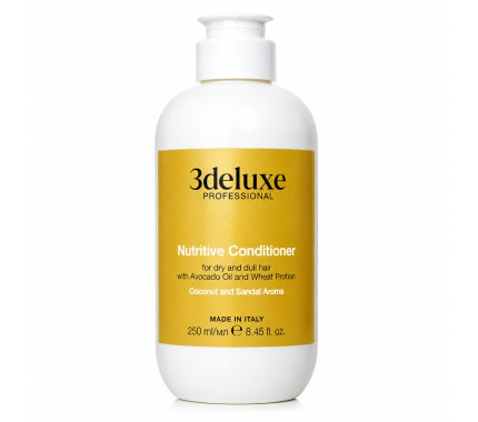 Кондиционер для сухих и тусклых волос 3DELUXE NUTRITIVE 250 мл, 1000 мл