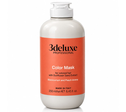 Маска для окрашенных волос 3DELUXE COLOR 250 мл, 1000 мл