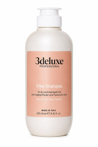 Шампунь для сухого та пошкодженого волосся 3DELUXE FILLER 250 мл, 1000 мл Шампунь для сухого та пошкодженого волосся 3DELUXE FILLER 250 мл, 1000 мл
