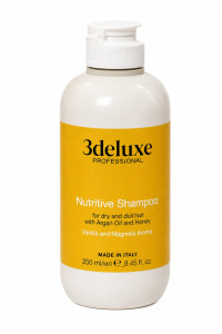 Шампунь для сухого та тьмяного волосся 3DELUXE NUTRITIVE 250 мл, 1000 мл Шампунь для сухого та тьмяного волосся 3DELUXE NUTRITIVE 250 мл, 1000 мл