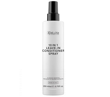 Многофункциональный спрей-кондиционер 10 в 1 3DeluXe Professional 10 in 1 Leave-In Conditioner Spray, 200 мл