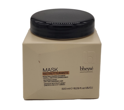 Реструктурирующая маска с кератином и маслом ши Bheyse Mask Ristrutturante, 500 мл
