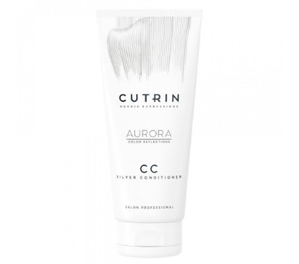 Тонирующий кондиционер Серебряный иней Cutrin Aurora Color Care CC Silver Conditioner, 250 мл