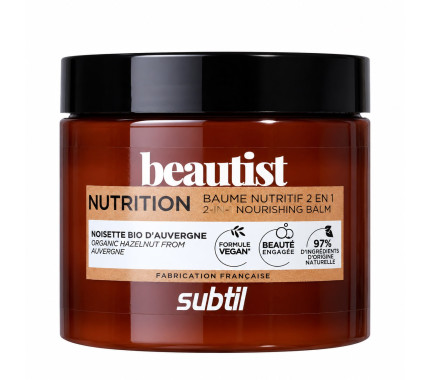 Бальзам для питания с органическим лесным орехом из Оверни Subtil Beautist Nutrition, 250 мл, 500 мл