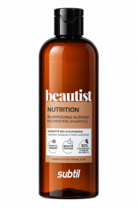 Шампунь для питания с органическим лесным орехом из Оверни Subtil Beautist Nutrition, 300 мл, 950 мл