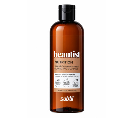 Шампунь для питания с органическим лесным орехом из Оверни Subtil Beautist Nutrition, 300 мл, 950 мл