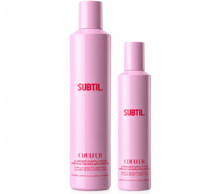 Subtil Couleur Masque Chantilly – легкая маска «суфле» интенсивного увлажнения обезвоженных и сухих окрашенных волос, 200 мл, 500 мл