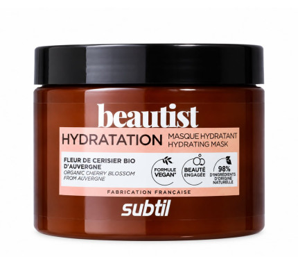 Увлажняющая маска с органическим вишневым цветом из Оверни Subtil Beautist Hydration, 250 мл, 500 мл