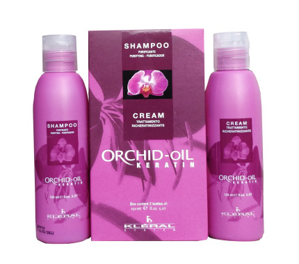 Набор Kleral System Orchid Oil Keratin Kit 2 шт. (150 мл+150 мл)