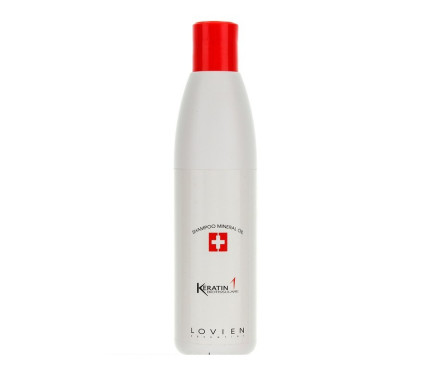 Шампунь с минеральным маслом Lovien Essential Keratin 1 Shampoo Mineral Oil