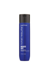Шампунь для нейтралізації жовтизни Холодний блонд Matrix Total Results Brass Off Shampoo, 300 мл.