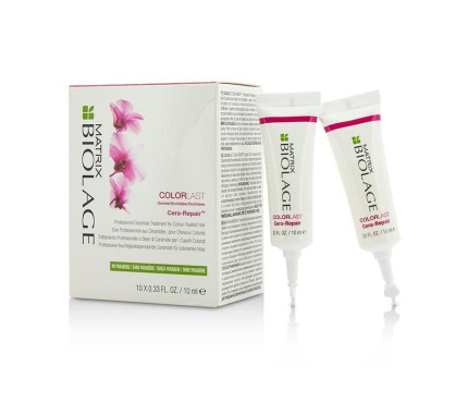 Сироватка для фарбованого волосся Matrix Biolage Colorlast Cera Repair, 10х10 мл Сироватка для фарбованого волосся Matrix Biolage Colorlast Cera Repair, 10х10 мл