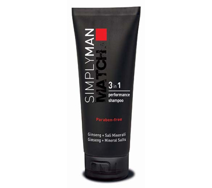 Nouvelle 3 in 1 Perfomance Shampoo Увлажняющий шампунь с антибактериальным эффектом, 200 мл
