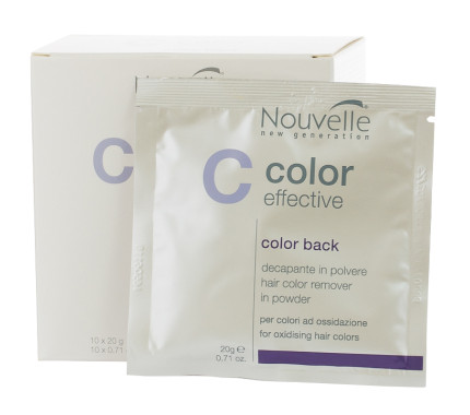 Средство для удаления краски с волос Nouvelle Color Back, 20 г Средство для удаления краски с волос Nouvelle Color Back, 20 г
