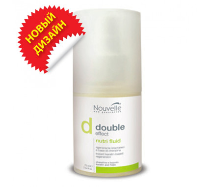 Оживляющее средство для кончиков волос Nouvelle Double Effect Nutri Fluid, 75 мл