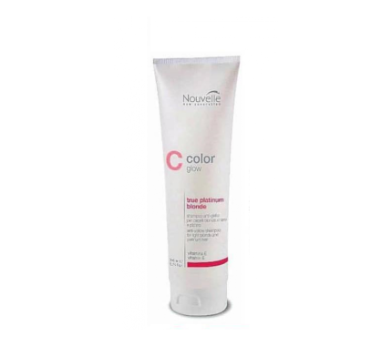 Шампунь проти жовтизни блондованого та світлого волосся Nouvelle True Platinum Blonde Shampoo, 200 мл
