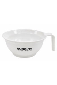 Миска біла для змішування фарб Subrina Professional