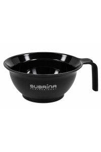 Миска чорна для змішування фарб Subrina Professional