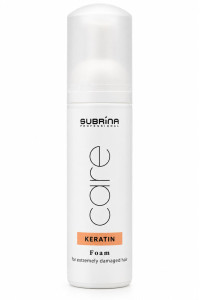 Незмивна поживна піна Subrina Professional KERATIN FOAM, 150 мл