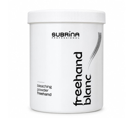 Паста для осветления волос FREEHAND BLANC для открытых техник Subrina