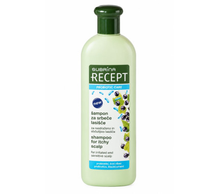 Шампунь Subrina Recept Probiotics Care для чувствительной кожи головы