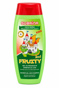 Subrina Kids Fruity 2 в 1 – гель для душу та шампунь, 250 мл