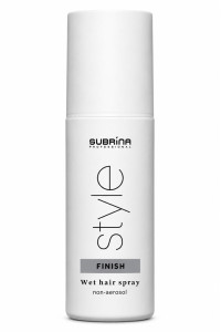 Subrina Professional Finish Wet Hair Spray — рідкий лак для забезпечення стійкої зачіски, 150 мл Subrina Professional Finish Wet Hair Spray — рідкий лак для забезпечення стійкої зачіски, 150 мл