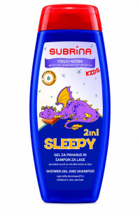 Subrina Professional SLEEPY 2 в 1 гель для душу та шампунь 250 мл Subrina Professional SLEEPY 2 в 1 гель для душу та шампунь 250 мл