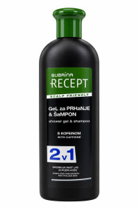 Subrina Recept Gel & Shampoo - шампунь для чоловіків, 400 мл Subrina Recept Gel & Shampoo - шампунь для чоловіків, 400 мл