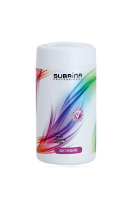 Subrina Очищающие салфетки Extreme для удаления краски с кожи, 100 шт