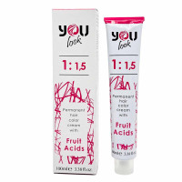 Стойкая профессиональная крем-краска для волос You Look Professional Hair Colouring Cream 100 мл. Стойкая профессиональная крем-краска для волос You Look Professional Hair Colouring Cream 100 мл.