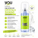 Рідкі кристали з маслом льону для січеного волосся You Look Crystals Shining 80 мл.
