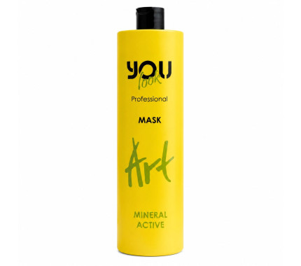 Маска для сухих, ломких и ослабленных волос You Look Professional ART Mineral Active Mask 1000 мл.
