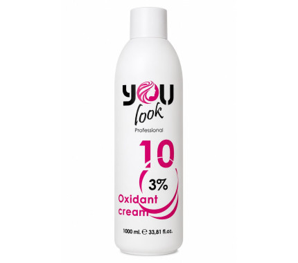 Окисник You Look Professional 10 vol - 3% Oxydant Cream 1000 мл.