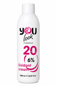 Окислитель You Look Professional 20 vol - 6% Oxydant Cream 1000 мл.
