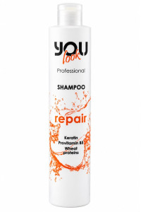 Шампунь для сухих и повреждённых волос You Look Professional Repair Shampoo 1000 мл.