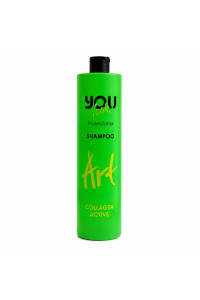 Шампунь для поврежденных волос You Look Professional ART Collagen Active Shampoo 1000 мл.