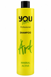 Шампунь для сухих, ломких и ослабленных волос You Look Professional ART Mineral Active Shampoo 1000 мл.