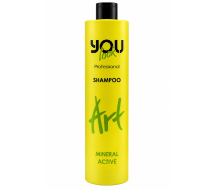Шампунь для сухого, ламкого та ослабленого волосся You Look Professional ART Mineral Active Shampoo 1000 мл.