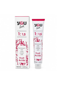 Стойкая профессиональная крем-краска для волос You Look Professional Hair Colouring Cream 100 мл.