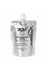 Осветляющие сливки до 7 тонов You Look Professional Hair Bleaching Cream 250 г.