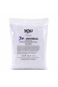 Пудра осветляющая до 7+ тонов фиолетовая You Look Professional Universal Bleaching Powder 500 г