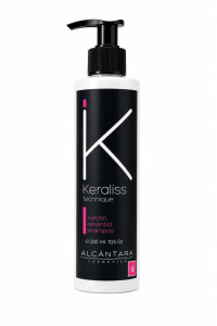 Alcantara Keraliss T.Keratin Ess.Shampoo - Кератиновий шампунь для вирівнювання волосся, 300 мл Alcantara Keraliss T.Keratin Ess.Shampoo - Кератиновий шампунь для вирівнювання волосся, 300 мл