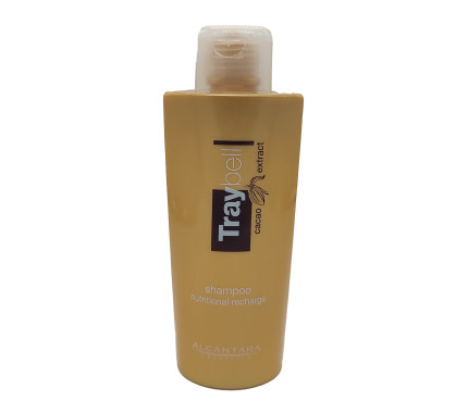 Alcantara Traybell Nutritional + Cacao - Шампунь питательный с шоколадом 300 мл, 1000 мл