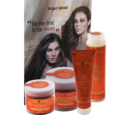 Argan Velvet набор Филлеропластика волос - Green Light
